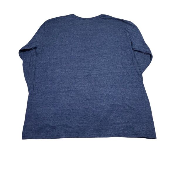 WVU Mountaineers Basketball Retro Brand College Long Sleeve Shirt Navy Large - Picture 2 of 9